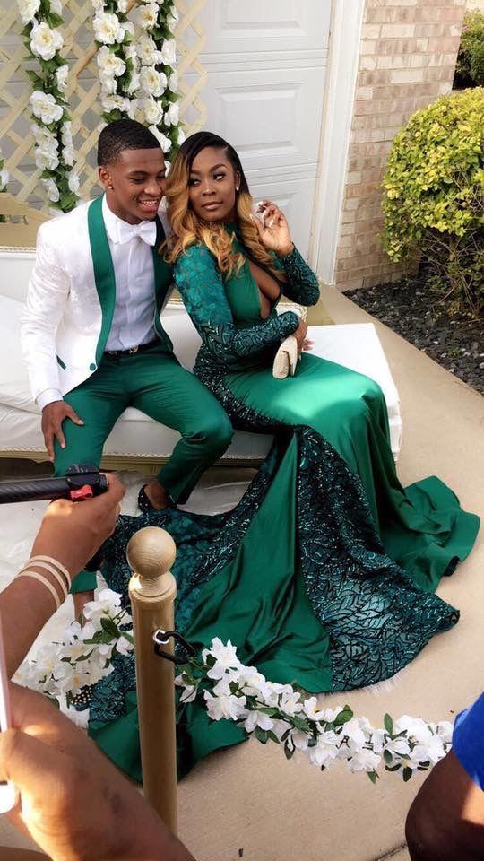 Long Elegant Green Mermaid Prom Dress | Evening Gowns | JLDressCA Long Elegant Green Mermaid Prom Dress | Evening Gowns | JLDressCA
