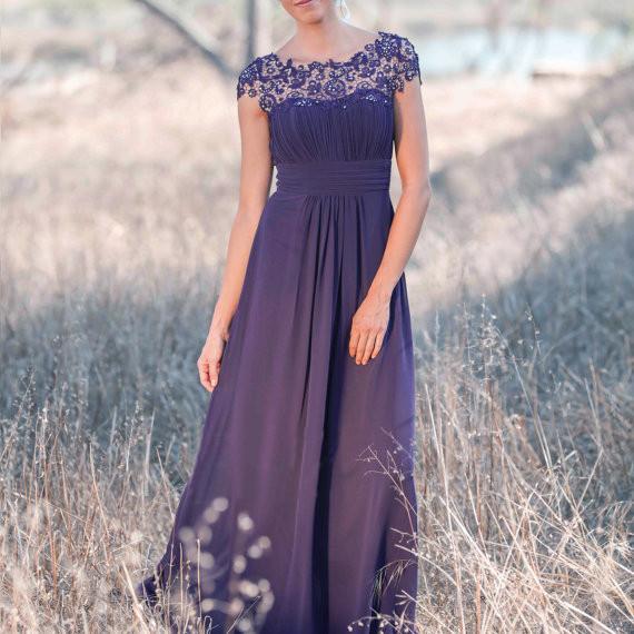 Shop Open Back Cap Sleeve Bridesmaid Dress - JLDressCA Shop Open Back Cap Sleeve Bridesmaid Dress - JLDressCA