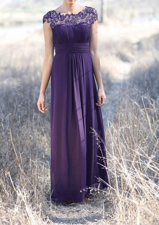 Open Back Bridesmaid Dress,Cap Sleeve Bridesmaid Dress,Pretty Bridesmaid Dress,Charming Bridesmaid dress ,PD196