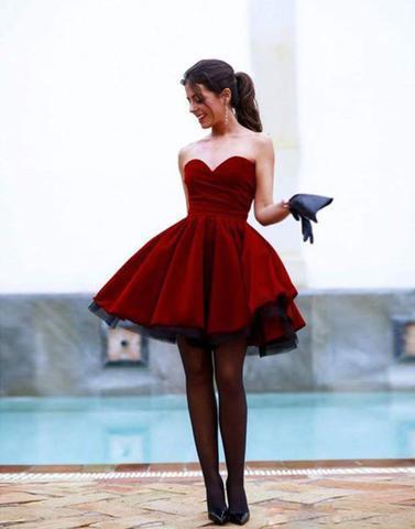 Shop Simple Strapless Homecoming Dress | Short Cheap Prom Dress - JLDressCA Shop Simple Strapless Homecoming Dress | Short Cheap Prom Dress - JLDressCA