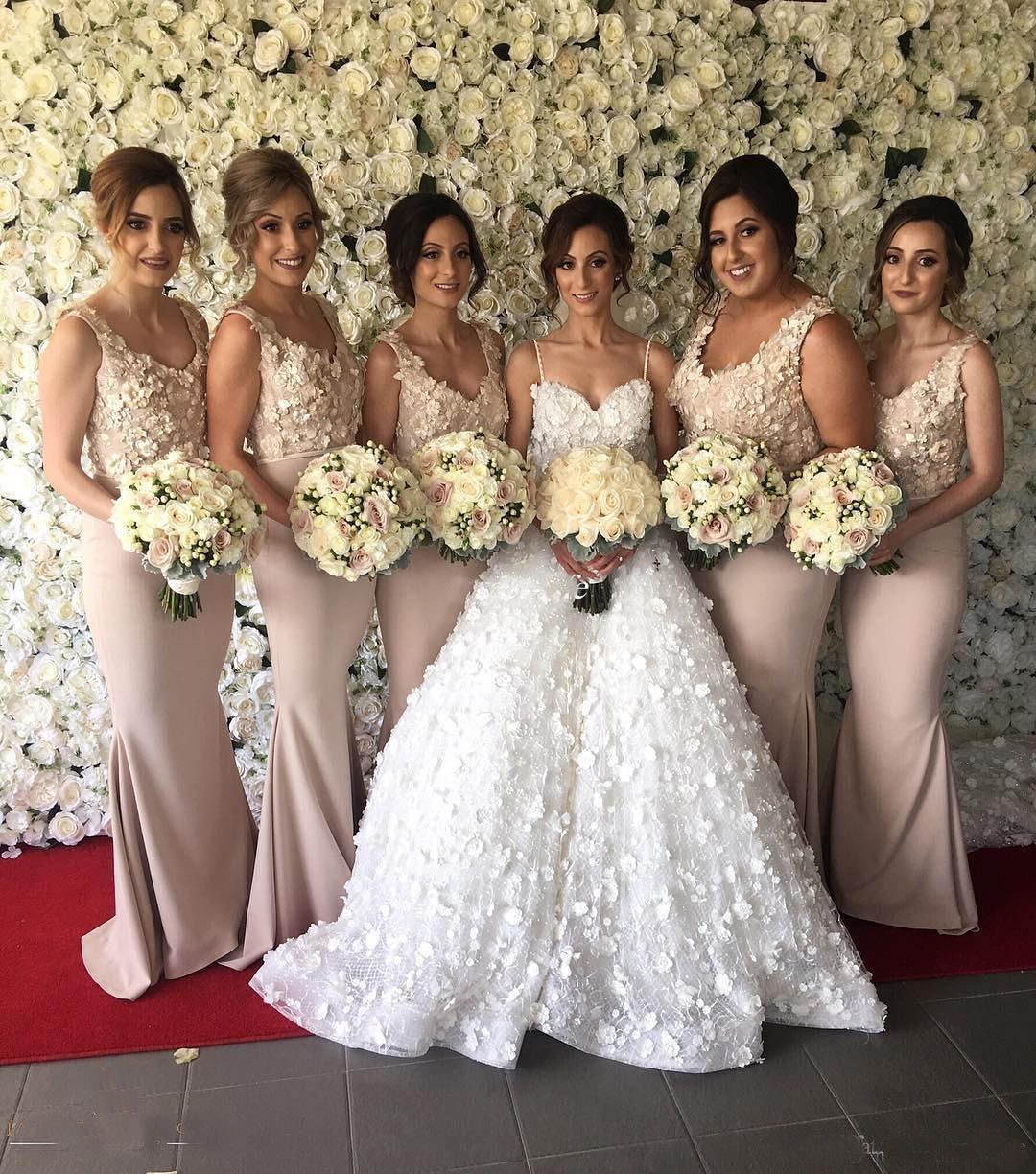 Affordable Charming Long Elegant Mermaid Bridesmaid Dresses - JLDressCA Affordable Charming Long Elegant Mermaid Bridesmaid Dresses - JLDressCA