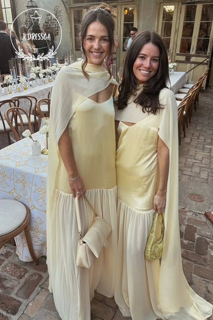 Sheath V Neck Satin Bridesmaid Dresses, BD25017