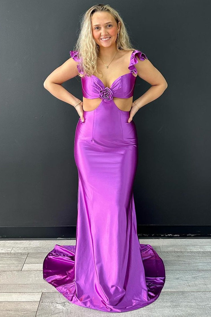 chinese dress ladies Ladivine CD294 Prom Dress - Lavender