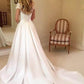 Modest Cap Sleeve Lace Wedding Gown, WD23050310