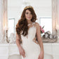 See-Through Lace Mermaid Wedding Dress with Sweep Train, WD2305094