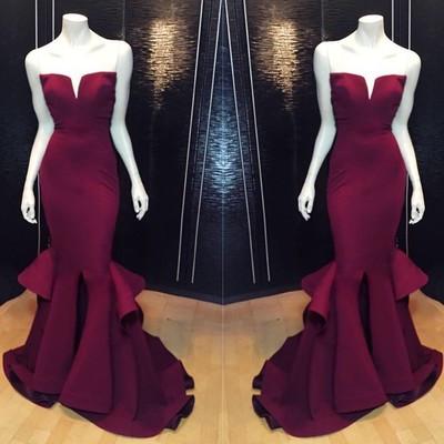 Long prom dresses, mermaid prom dress, prom dress,formal prom dress, BD511