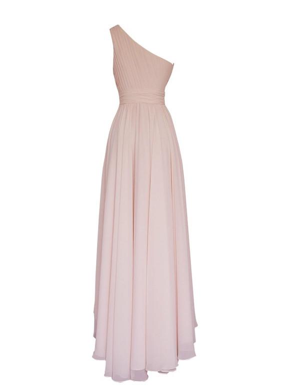 One-shoulder Bridesmaid Dress,Simple Bridesmaid Dress,Pretty Bridesmaid Dress,Charming Bridesmaid dress ,PD142