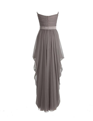 Modern Bridesmaid Dress,Grey Bridesmaid Dress,Pretty Bridesmaid Dress,Charming Bridesmaid dress ,PD144