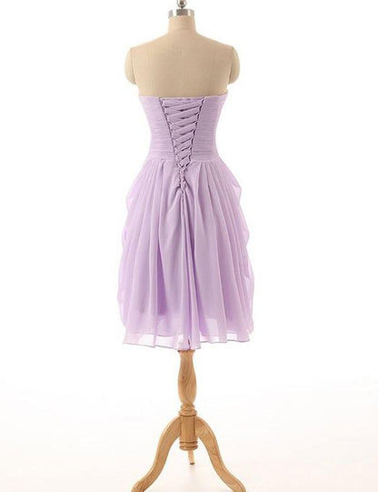 Sweet Bridesmaid Dress, Strapless Bridesmaid Dress,Pretty Bridesmaid Dress,Charming Bridesmaid dress ,PD152
