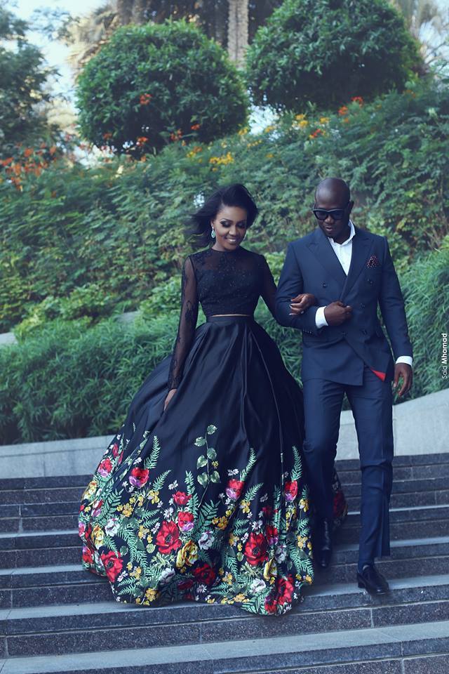 Black Two Pieces Long Sleeves Open Back Embroidery Long Prom Dresses JLDressCA Black Two Pieces Long Sleeves Open Back Embroidery Long Prom Dresses JLDressCA