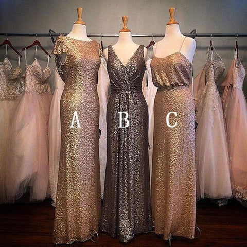 Modern Bridesmaid Dress,Sequin Bridesmaid Dress,Pretty Bridesmaid Dress,Charming Bridesmaid dress ,PD184