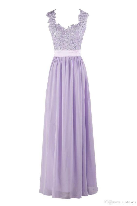 lilac Bridesmaid Dress, lace Bridesmaid Dress,long Bridesmaid Dress,Bridesmaid Dress, BD5203