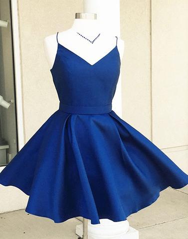 Strappy A-Line Short Homecoming Dress | JLDressCA Strappy A-Line Short Homecoming Dress | JLDressCA
