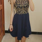 blue homecoming dress, short prom dress, beaded homecoming dress, homecoming dress, junior prom dress, BD3899