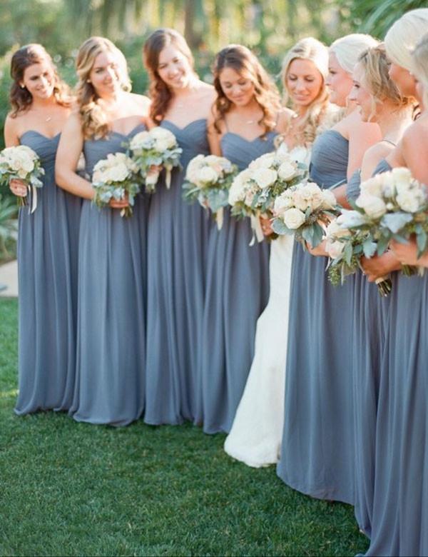 Shop Fashionable A-line Off-Shoulder Bridesmaid Dress