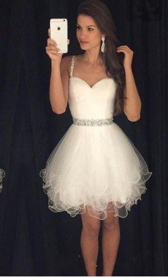 Homecoming Dress with Tulle, BD39763