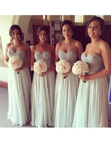 Sweetheart bridesmaid dress,Long bridesmaid dress,Beading bridesmaid dress ,Floor-length Bridesmaid dress ,PD85
