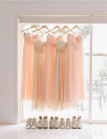 Custom bridesmaid dress, bridesmaid dress, Strap bridesmaid dress ,Floor-length Bridesmaid dress ,PD89