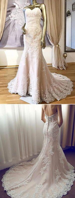 formal elegant sweetheart lace long prom dress, PD5888