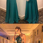 Halter Beaded Evening Dress,Fashion Prom Dress,Sexy Mermaid Prom Dresses