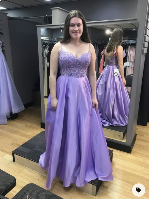 A-Line Princess Prom Dress, PD2303050