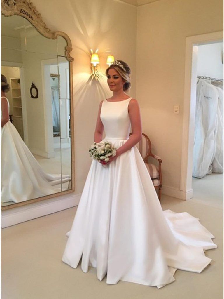 princess polly baby blue dress Ivory Orgazan Strapless Applique Wedding Dress Backless Gown main image 1