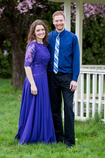 Stunning Mermaid Beaded Lace Mother of the Bride Dress, MBD2303069