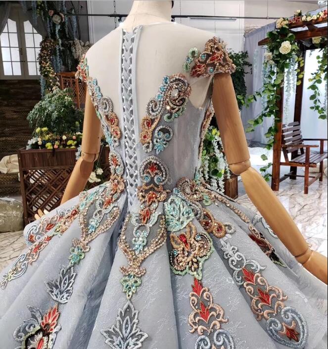 Blue Ball Gown Quinceanera Dress | JLDressCA Blue Ball Gown Quinceanera Dress | JLDressCA