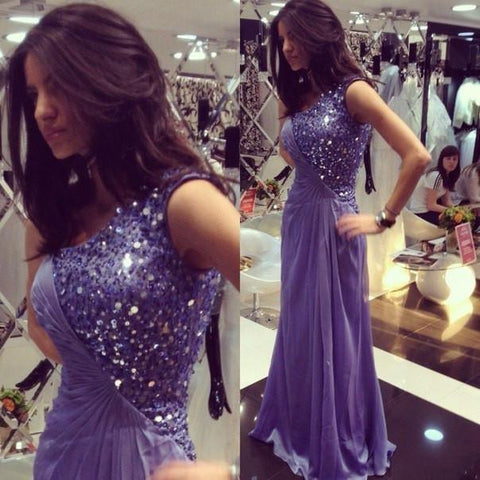 one shoulder prom dress, purple prom dress, charming prom dress, high quality prom dress, evening gown, BD75